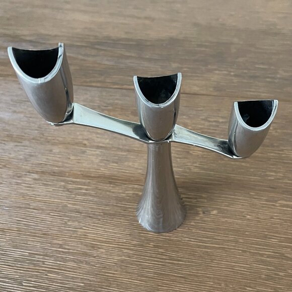 Vintage/Antique Grenadier from England Silver-Plated Candelabra Candles & Holders